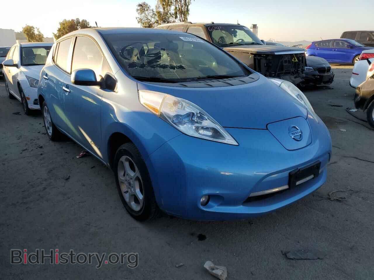 2013 NISSAN LEAF - VIN: 1N4AZ0CP6DC425638 - Фото 4