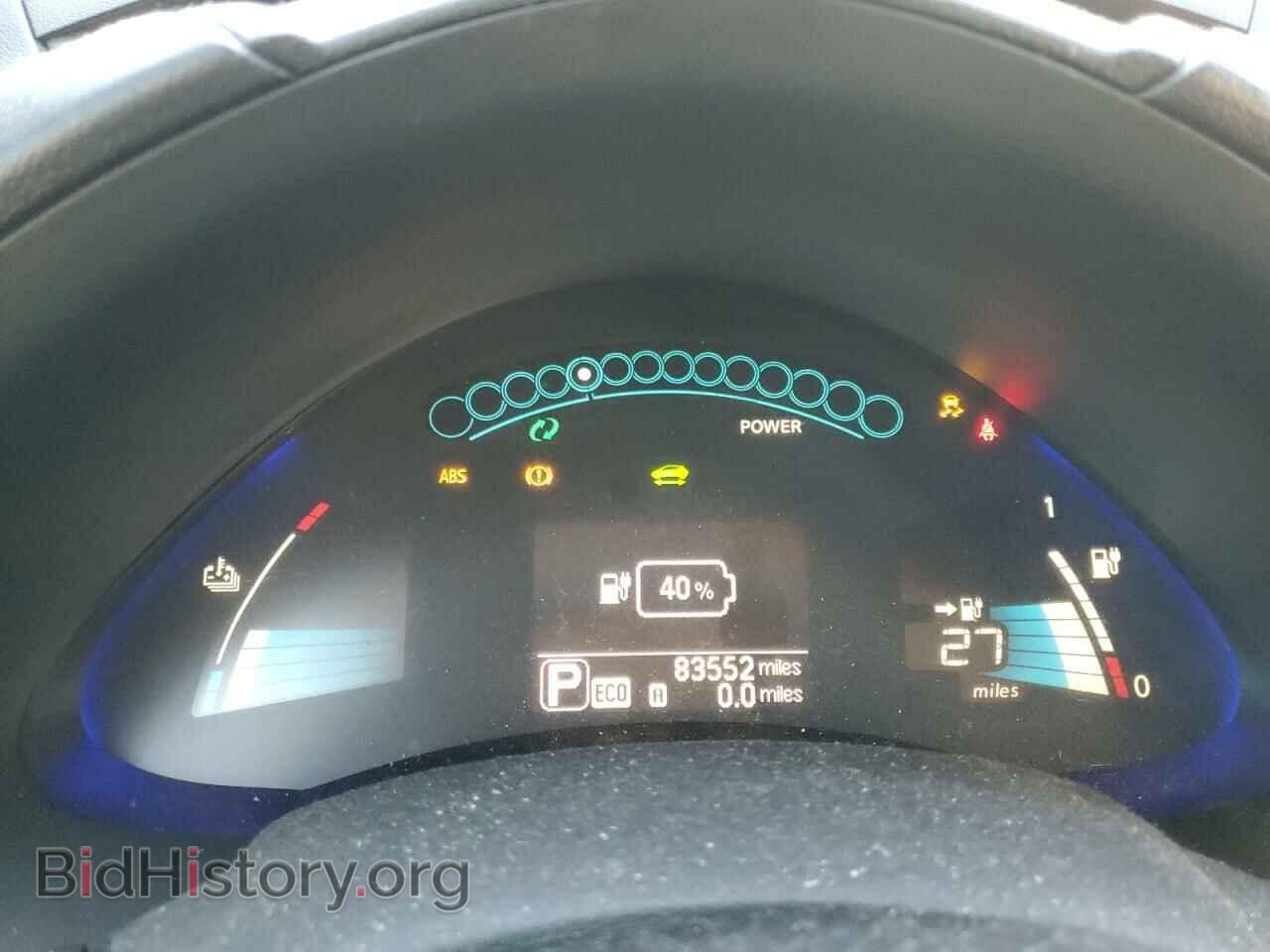 2013 NISSAN LEAF - VIN: 1N4AZ0CP6DC425638 - Фото 9