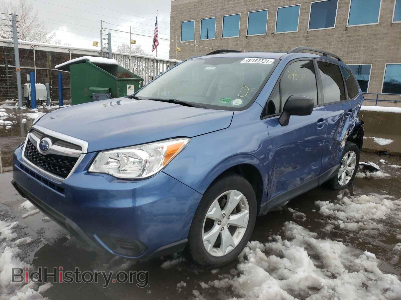 2015 SUBARU FORESTER - VIN: JF2SJABC1FH515524 - Фото 2