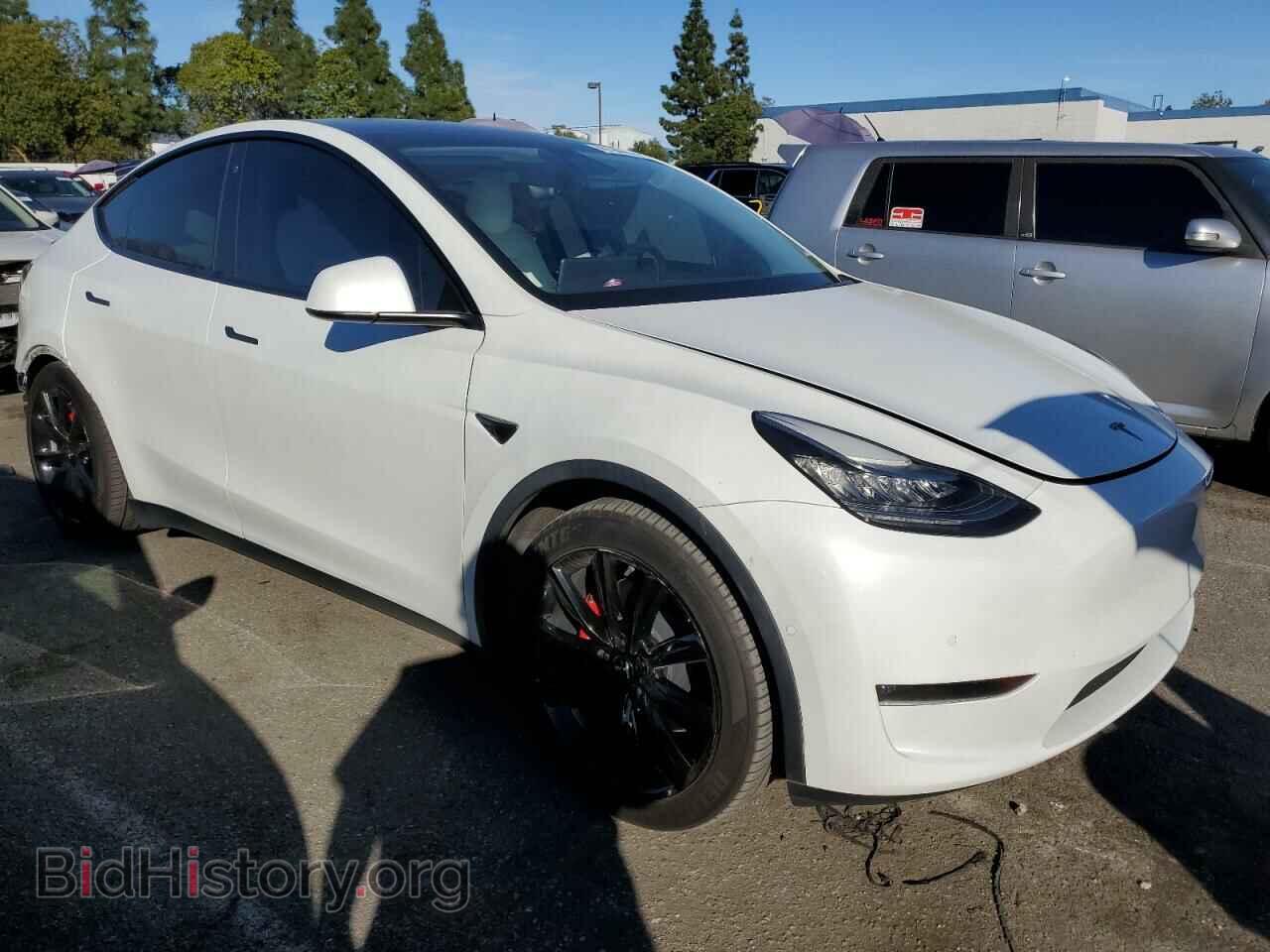 2020 TESLA MODEL Y - VIN: 5YJYGDEF1LF051774 - Фото 4