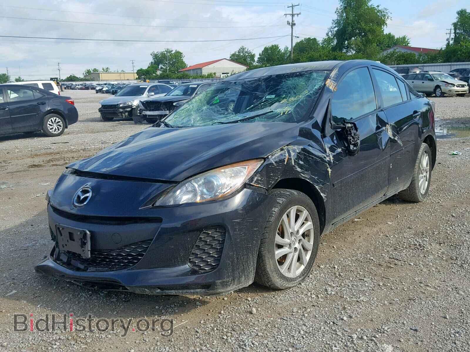 2012 MAZDA 3 - VIN: JM1BL1V77C1627353 - Фото 2