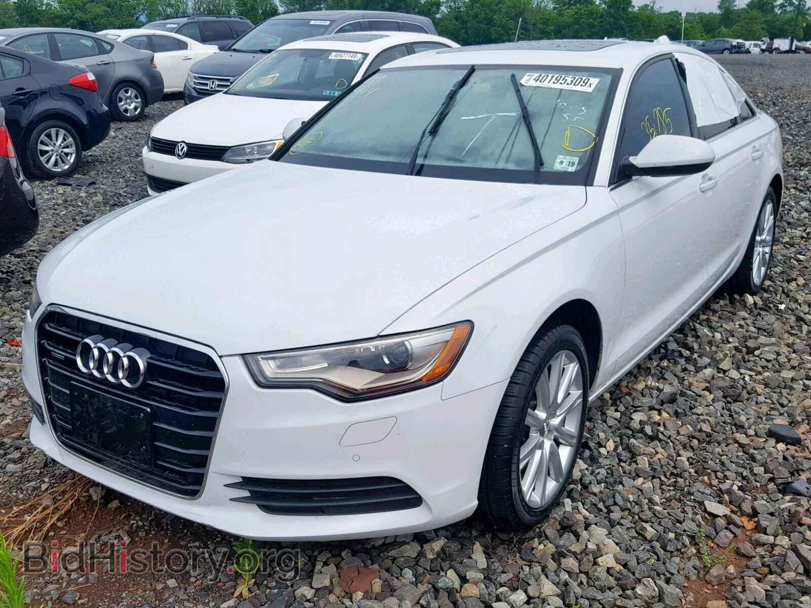 2014 AUDI A6 - VIN: WAUGFAFC3EN054503 - Фото 2