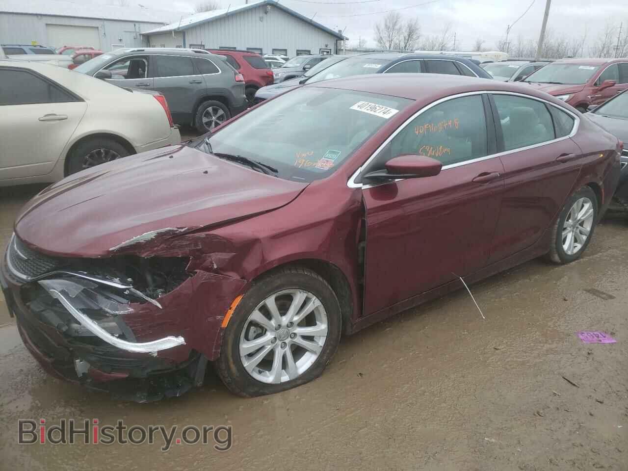 Фотография 1C3CCCFB5GN196226 - CHRYSLER 200 2016
