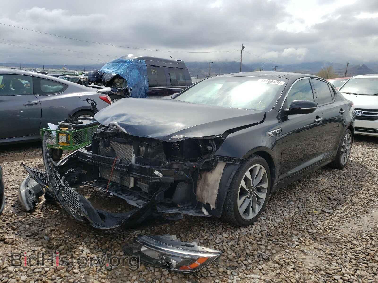 2015 KIA OPTIMA - VIN: 5XXGR4A69FG388643 - Photo 2