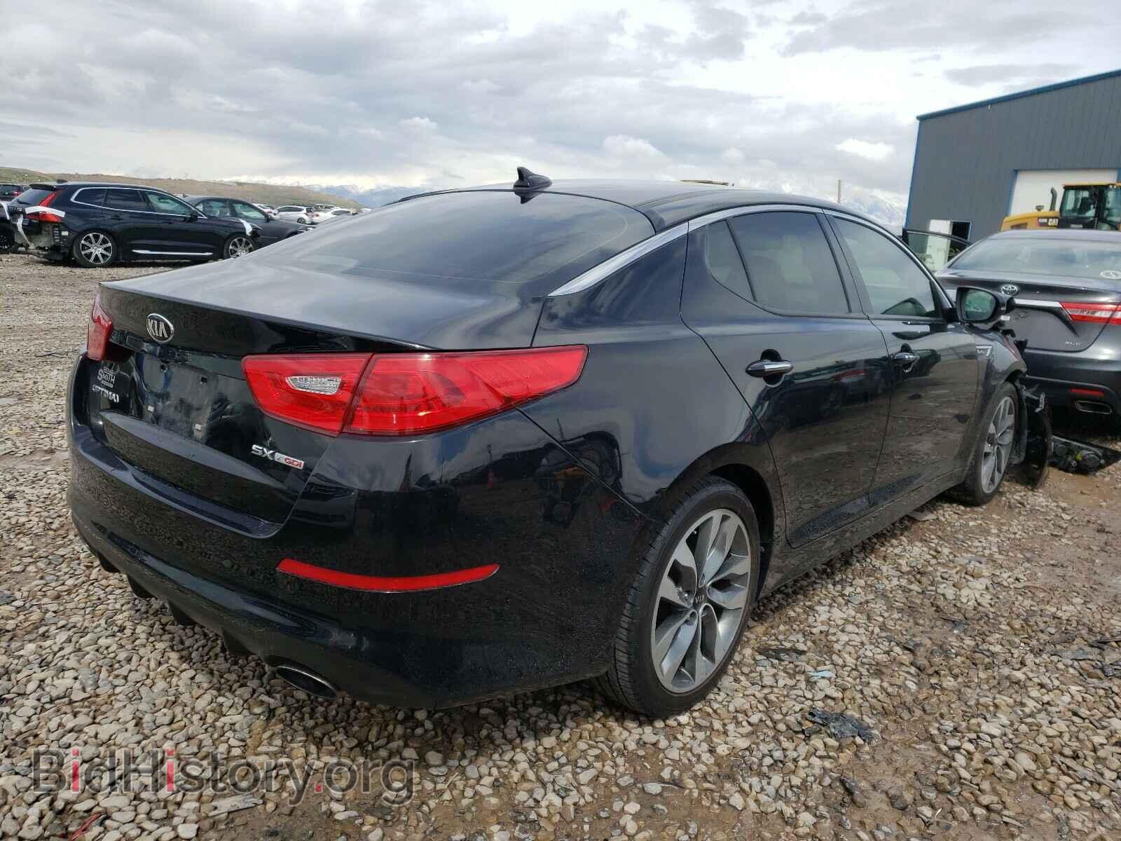 2015 KIA OPTIMA - VIN: 5XXGR4A69FG388643 - Photo 4