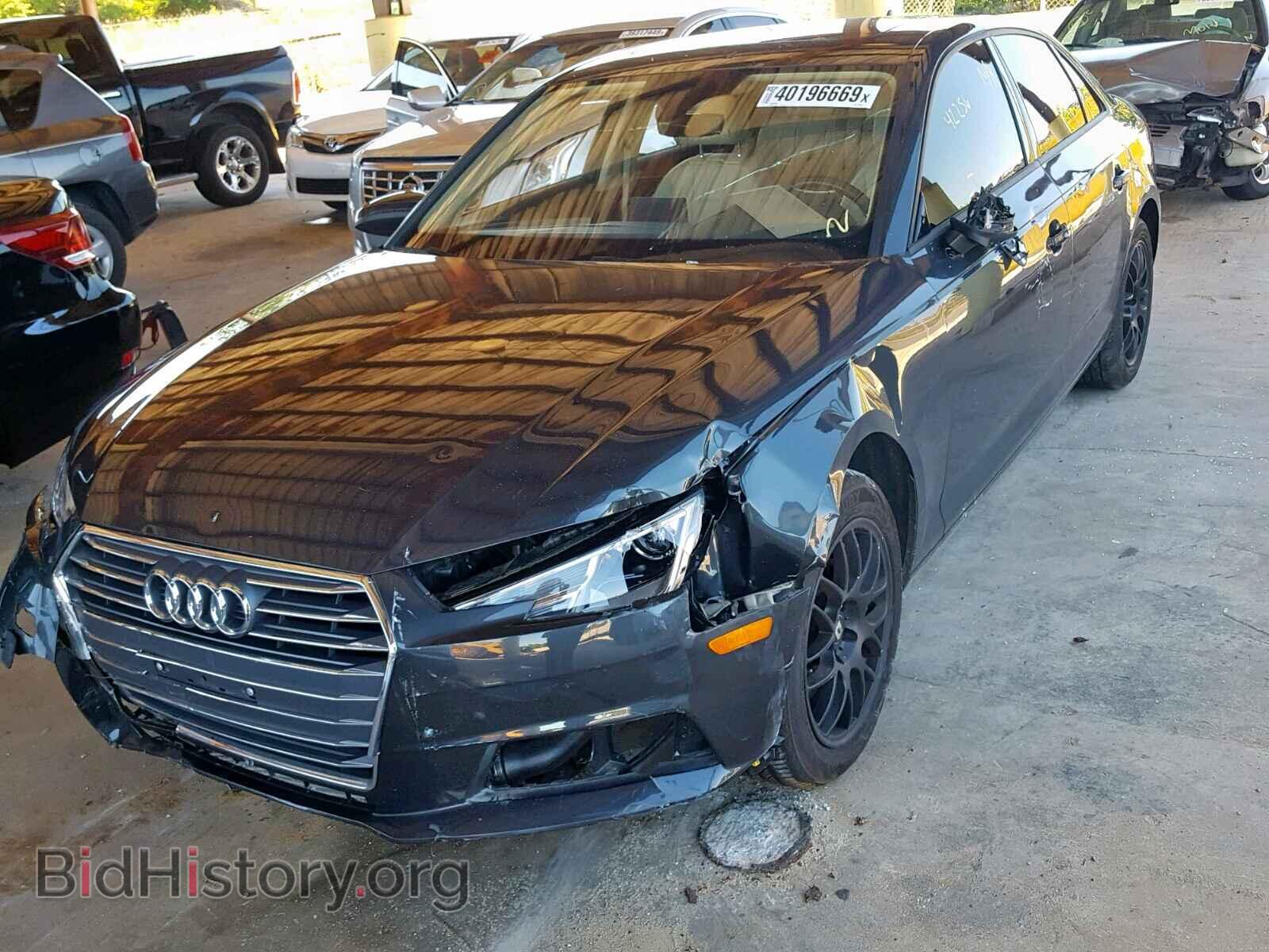 2017 AUDI A4 - VIN: WAUGNAF46HN056861 - Photo 2