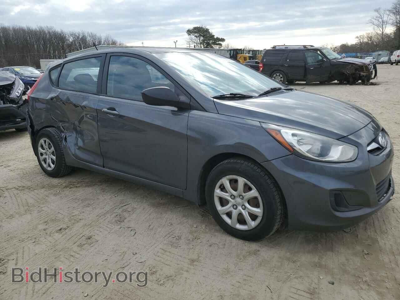 2013 HYUNDAI ACCENT - VIN: KMHCT5AE5DU072799 - Фото 4
