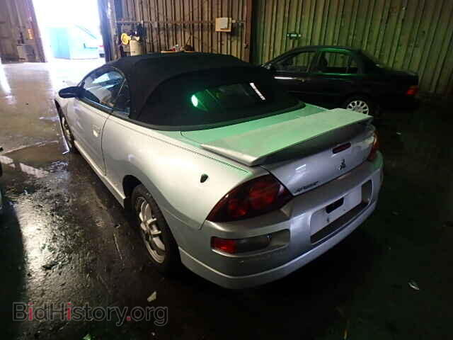 2002 MITSUBISHI ECLIPSE - VIN: 4A3AE85H72E080595 - Фото 3