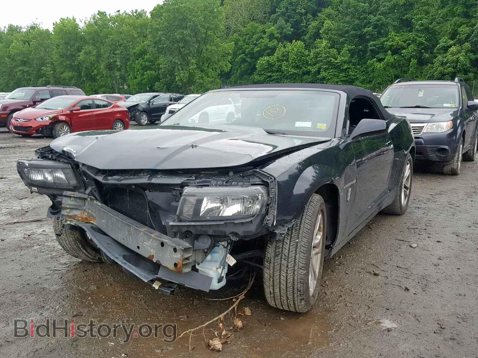 2014 CHEVROLET CAMARO - VIN: 2G1FB3D34E9267741 - Photo 2