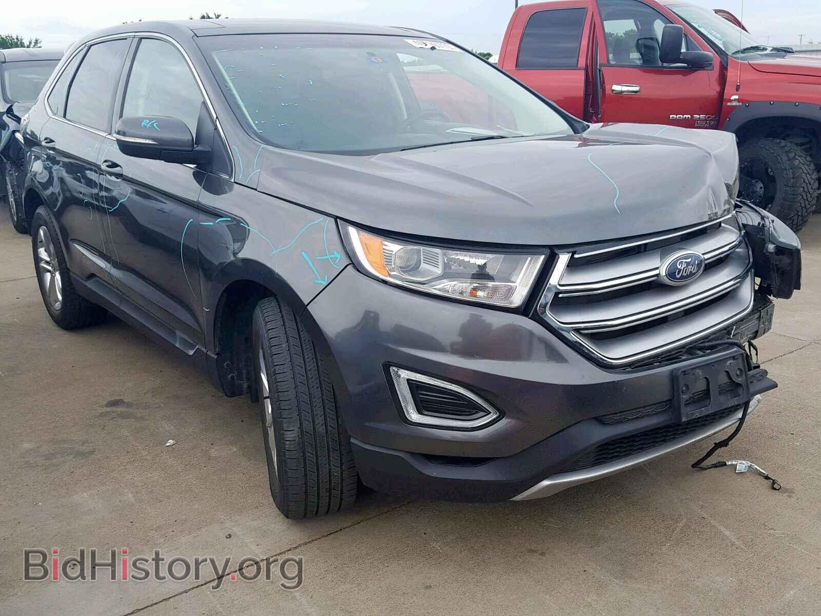 Photo 2FMTK3J92FBB45436 - FORD EDGE SEL 2015