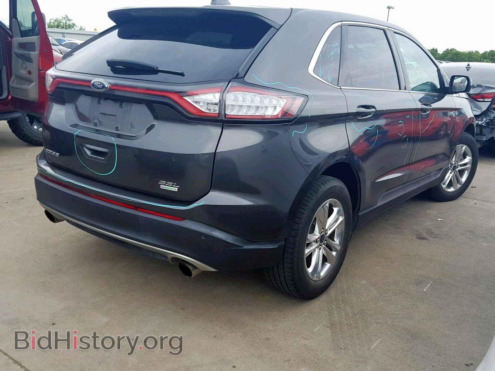 2015 FORD EDGE SEL - VIN: 2FMTK3J92FBB45436 - Photo 4
