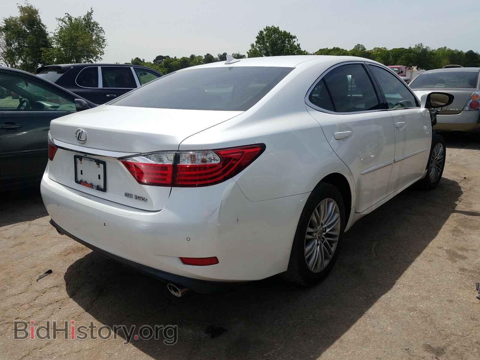 2013 LEXUS ES350 - VIN: JTHBK1GG8D2041772 - Фото 4