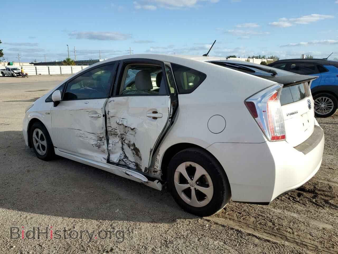 2013 TOYOTA PRIUS - VIN: JTDKN3DU2D5546221 - Фото 2