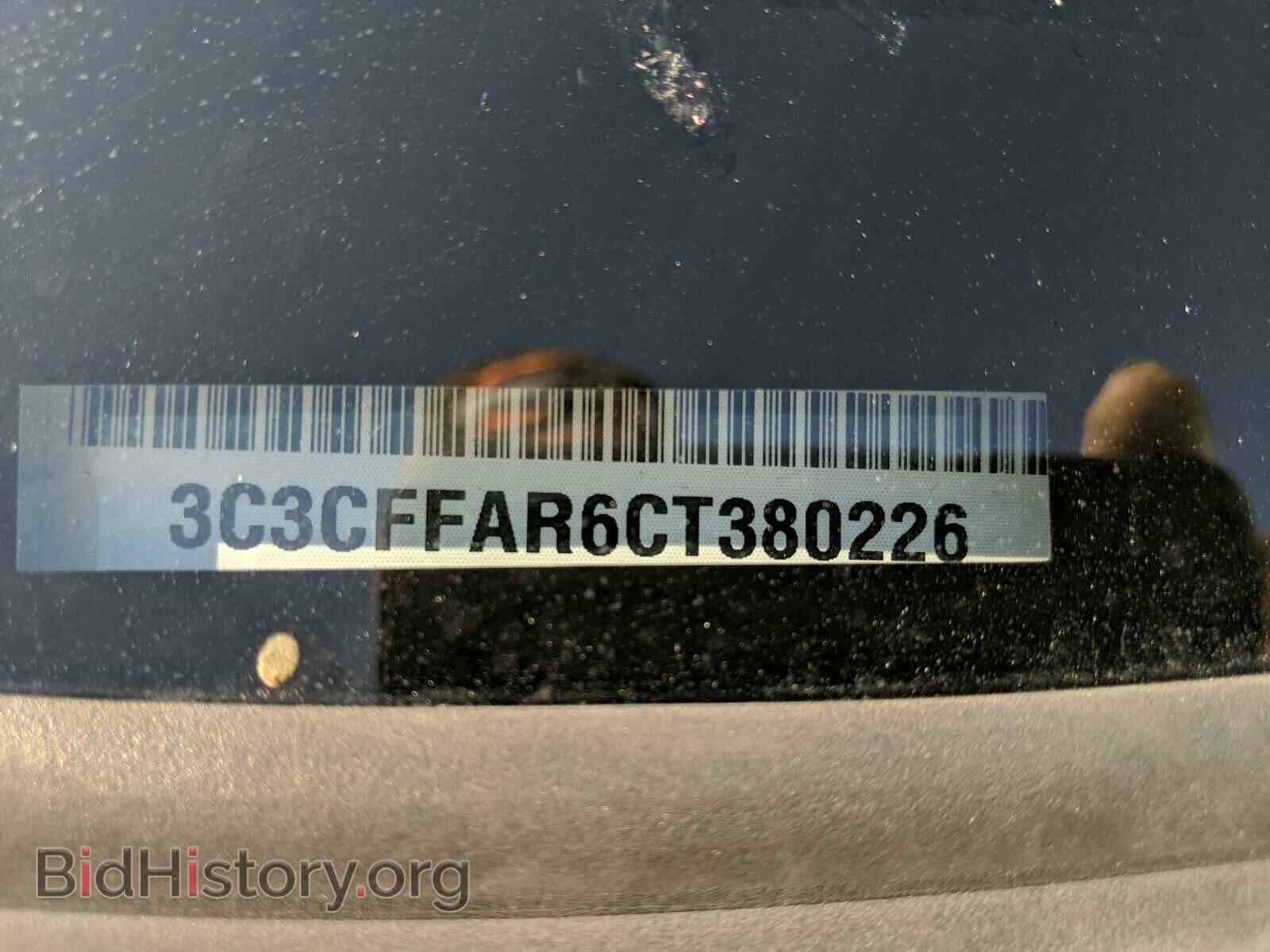 2012 FIAT 500 - VIN: 3C3CFFAR6CT380226 - Фото 10