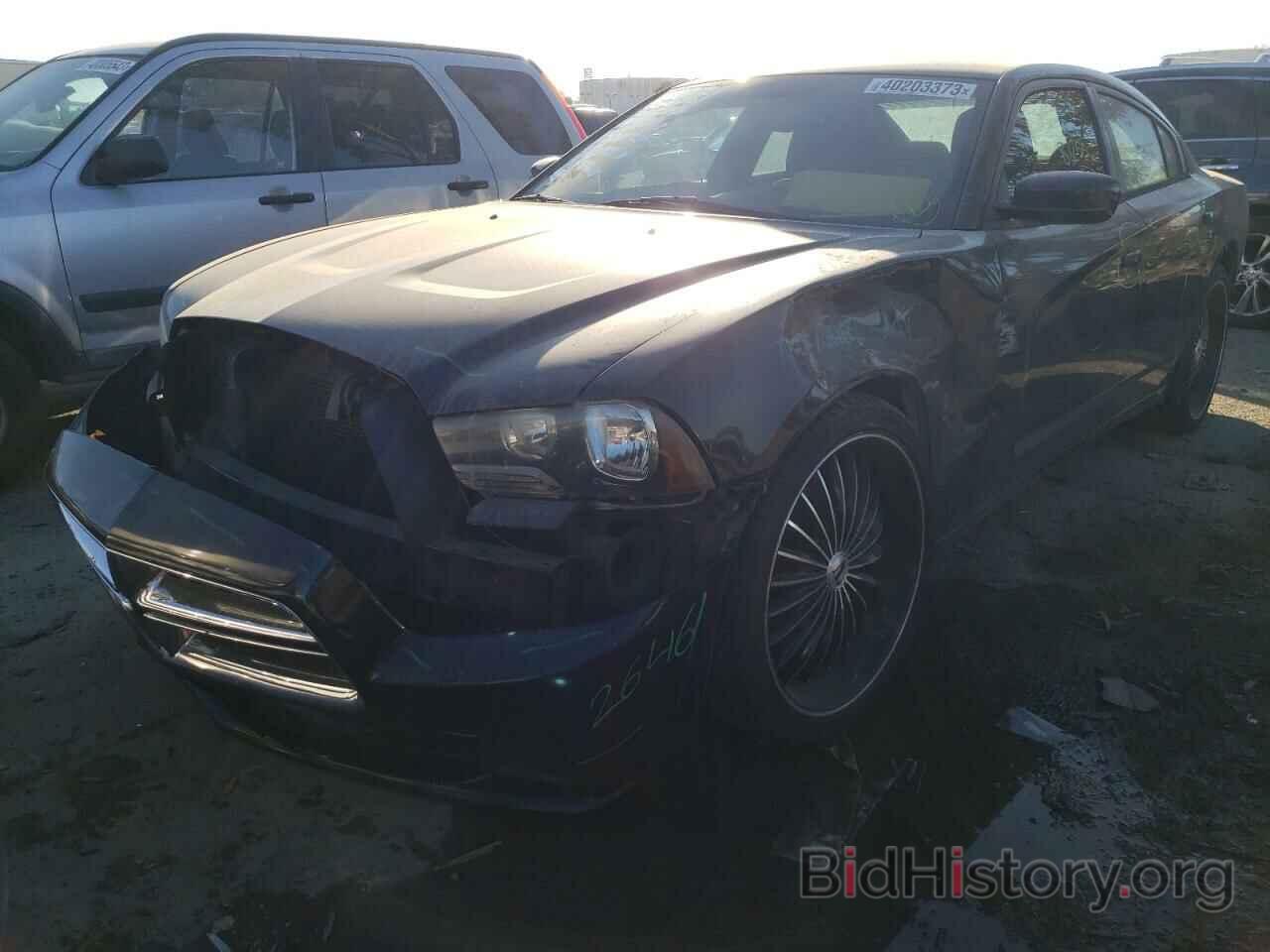 Photo 2C3CDXBG0EH296214 - DODGE CHARGER 2014