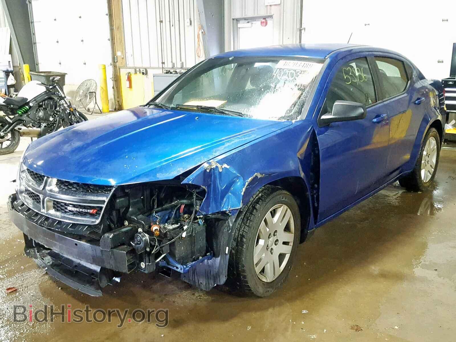 2013 DODGE AVENGER - VIN: 1C3CDZAB3DN567306 - Photo 2