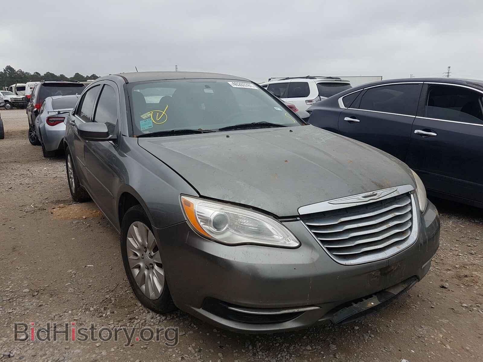 Фотография 1C3CCBAB2CN158013 - CHRYSLER 200 2012