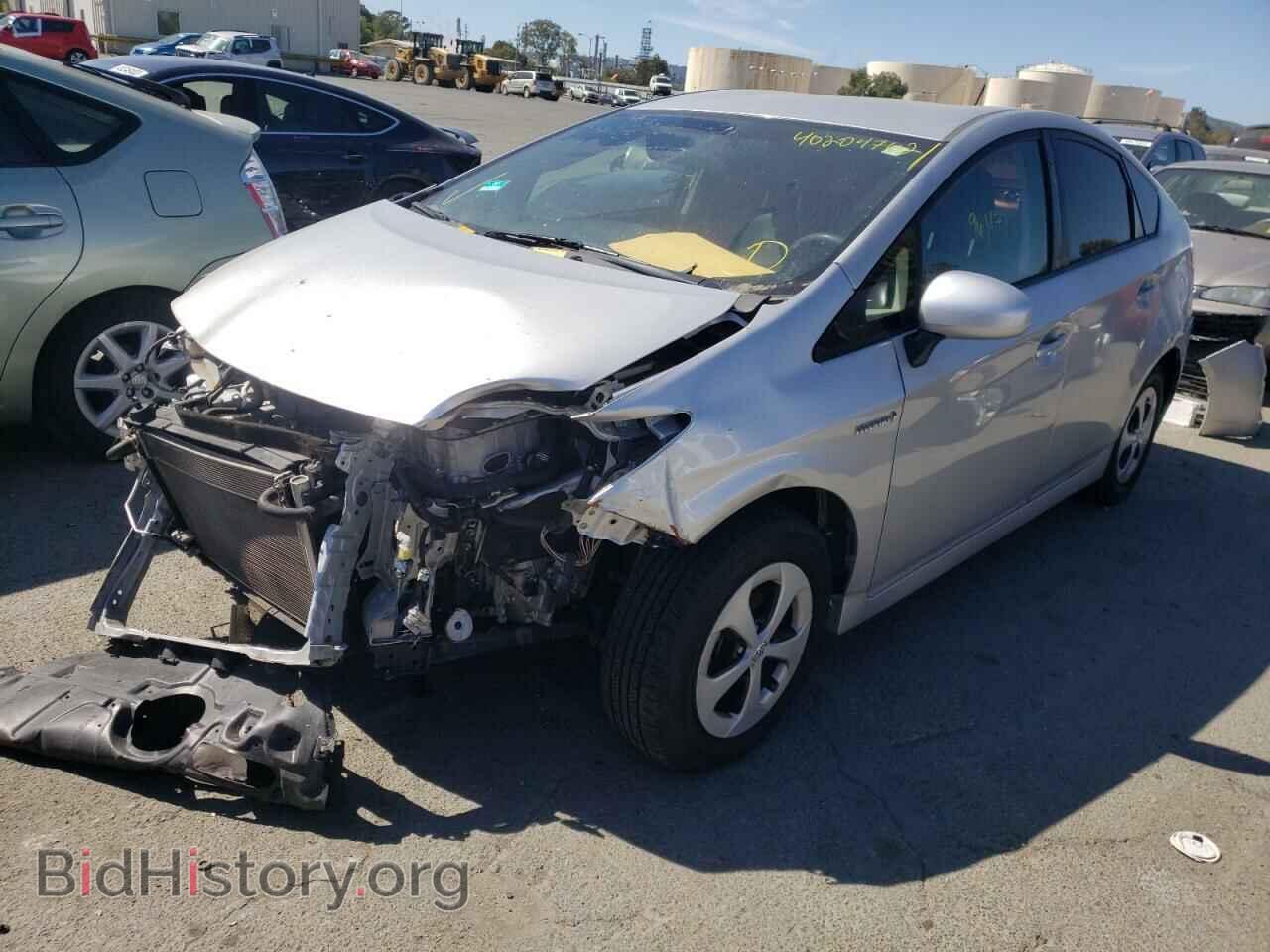 2013 TOYOTA PRIUS - VIN: JTDKN3DU2D5649249 - Фото 2
