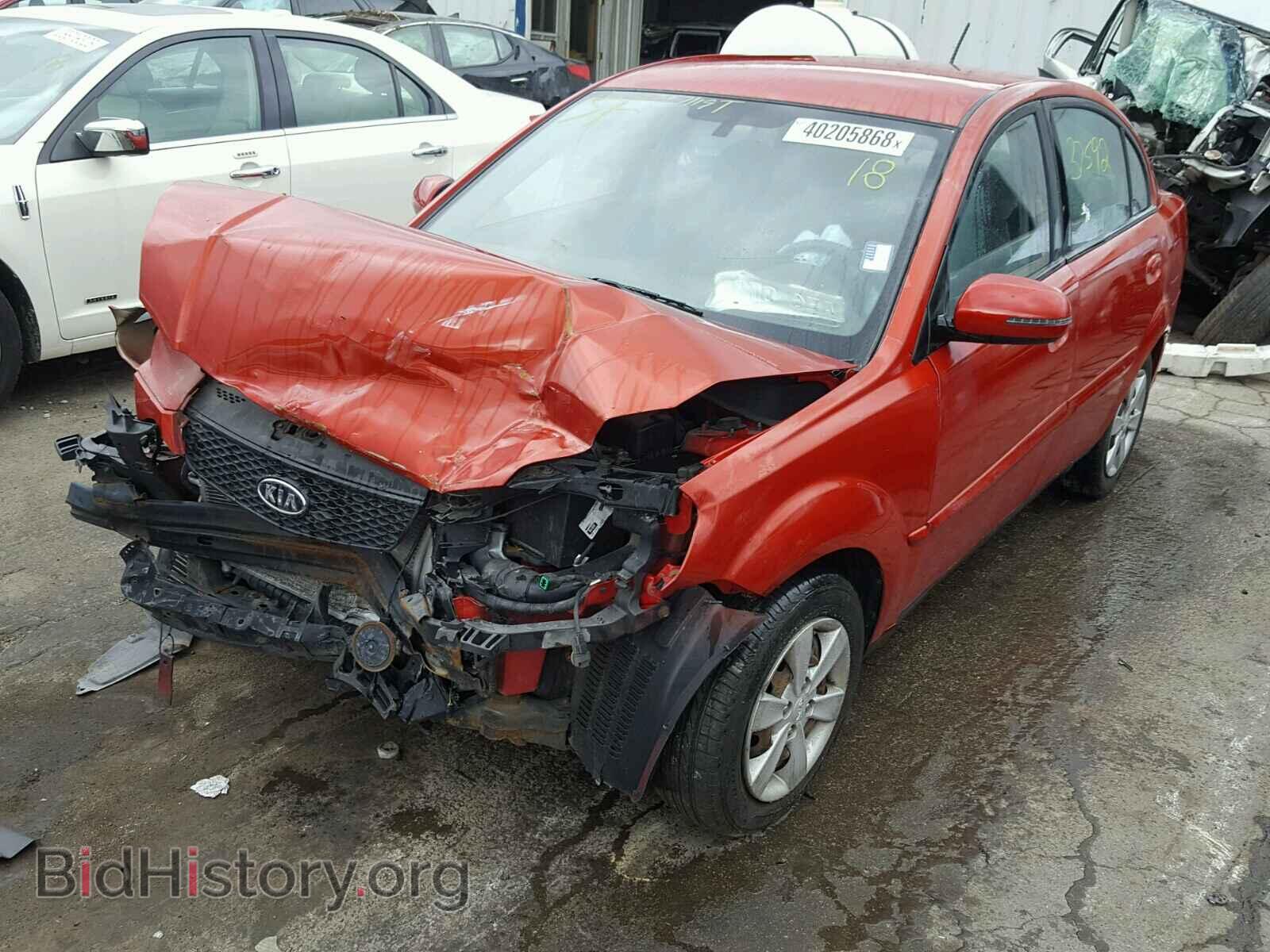 2011 KIA RIO BASE - VIN: KNADH4A32B6925189 - Фото 2