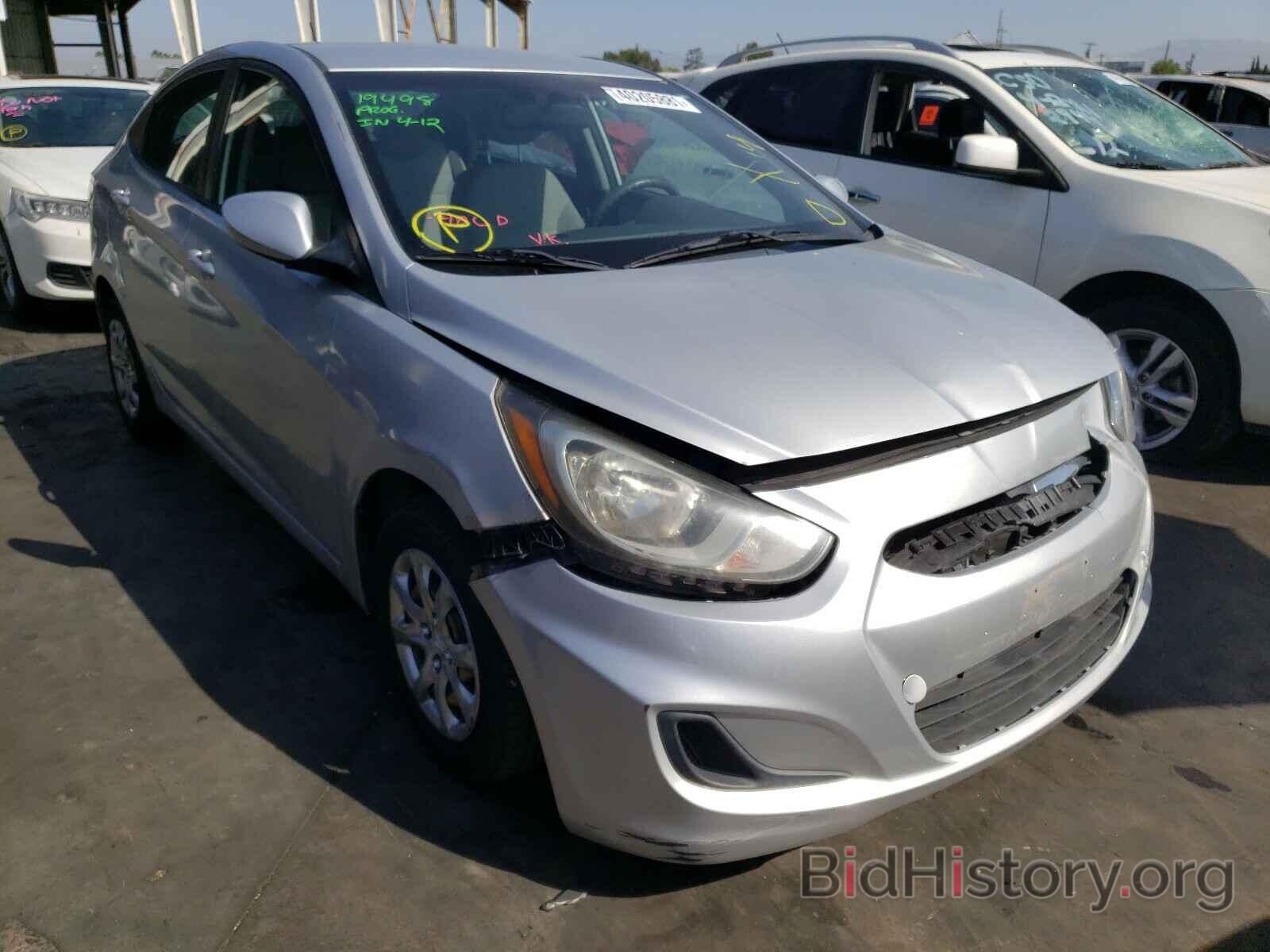 Photo KMHCT4AE5DU498910 - HYUNDAI ACCENT 2013