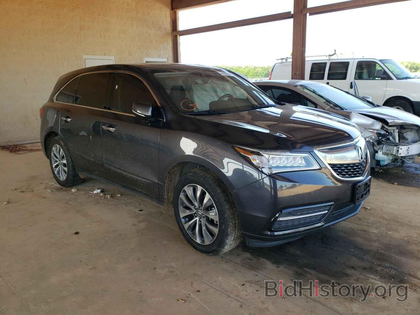 Фотография 5FRYD4H49GB052663 - ACURA MDX 2016