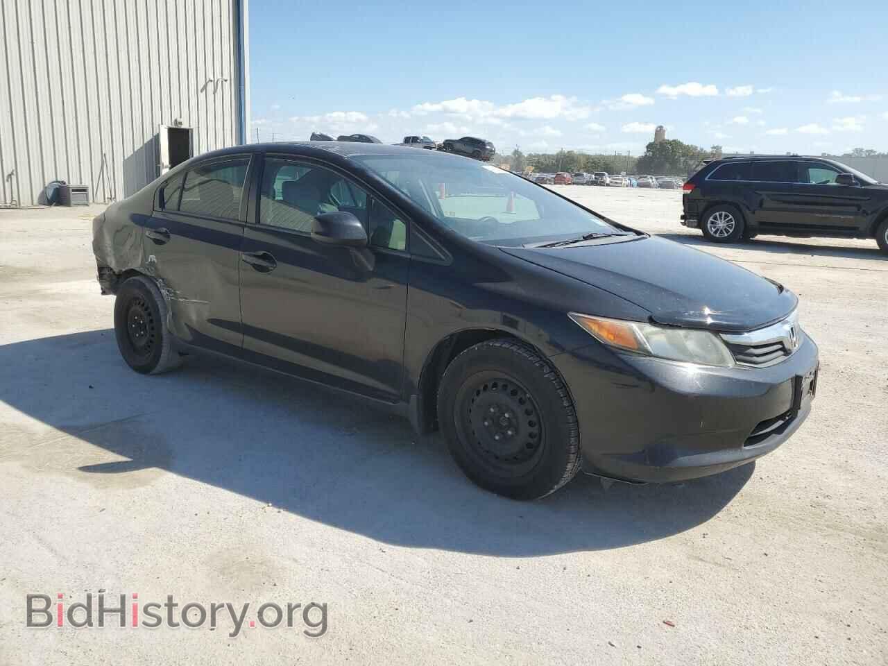 2012 HONDA CIVIC - VIN: 2HGFB2F52CH566729 - Фото 4