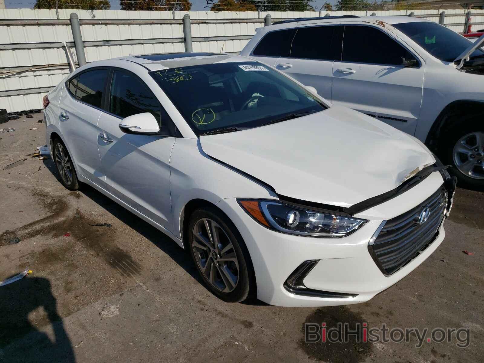 Photo 5NPD84LF8HH061063 - HYUNDAI ELANTRA 2017