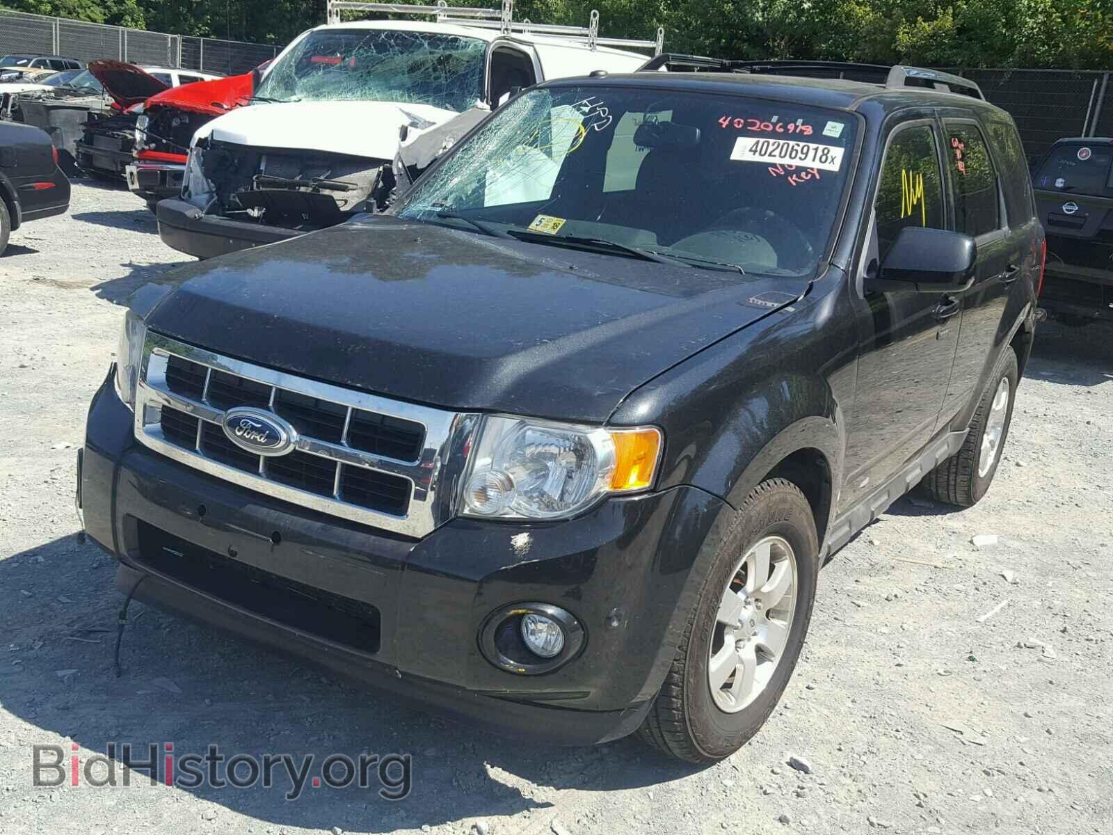 2011 FORD ESCAPE - VIN: 1FMCU9EG6BKC02484 - Фото 2