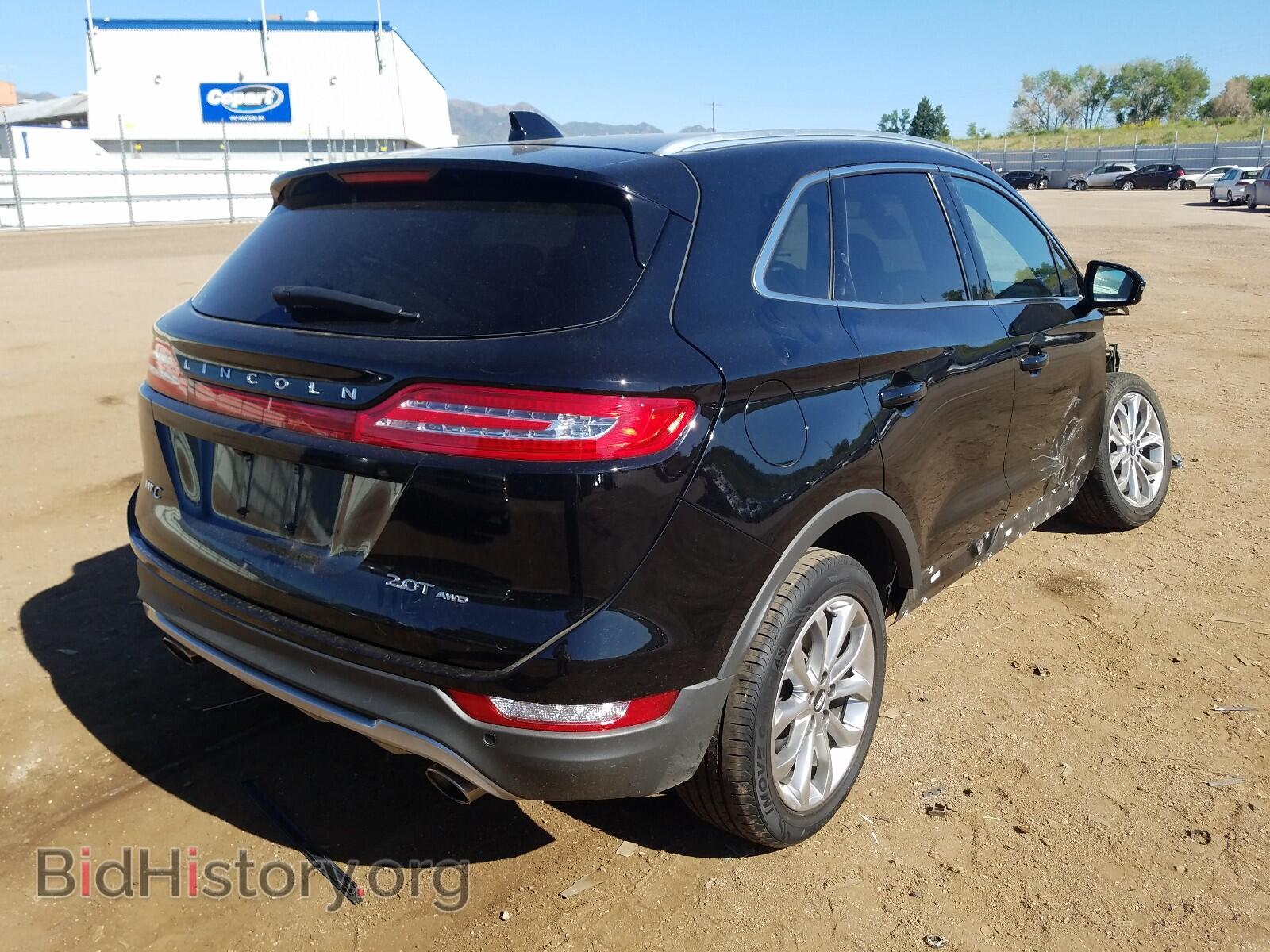2017 LINCOLN MKC - VIN: 5LMCJ2D91HUL44500 - Фото 4