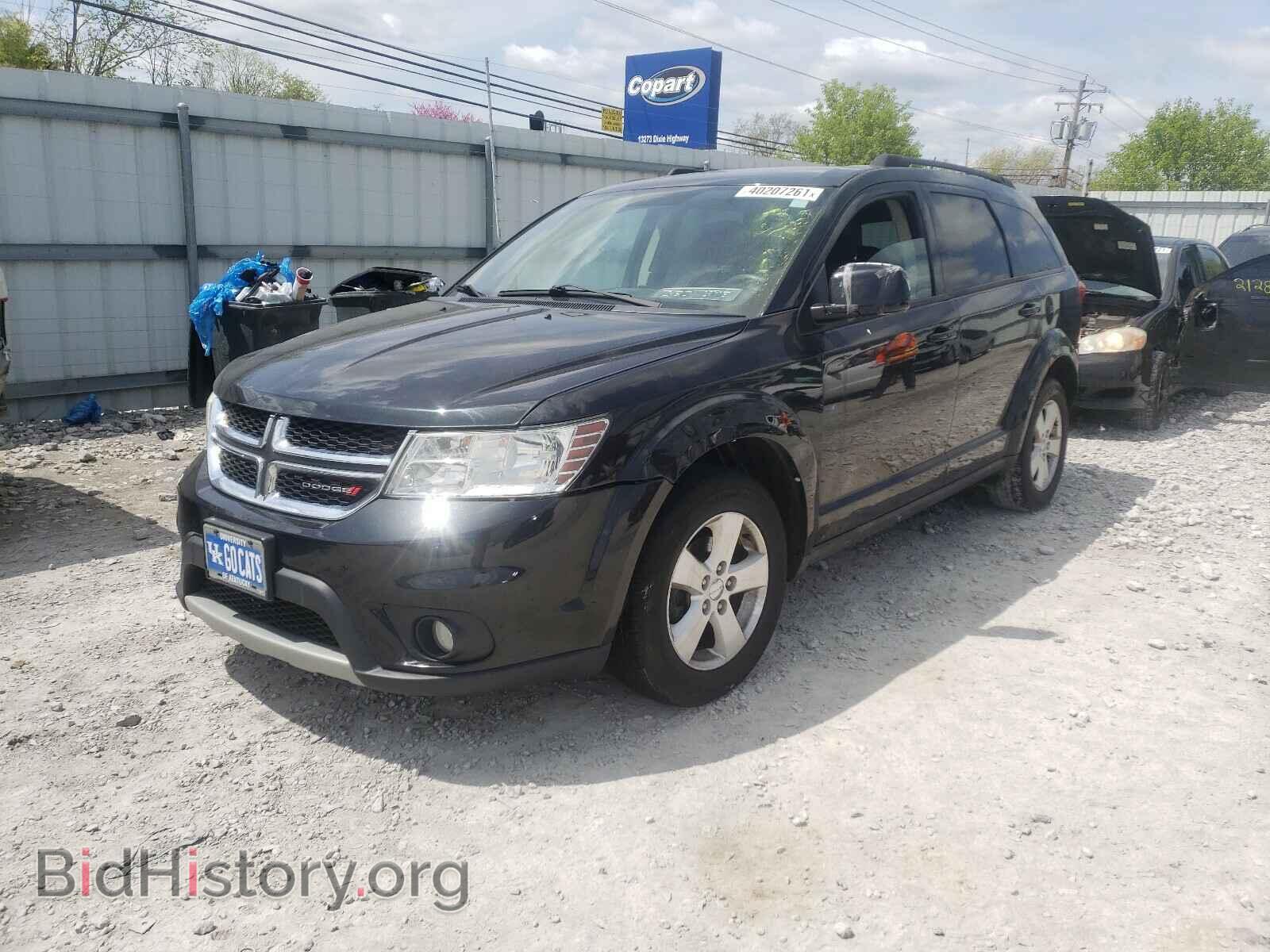 2012 DODGE JOURNEY - VIN: 3C4PDCBG7CT144442 - Фото 2