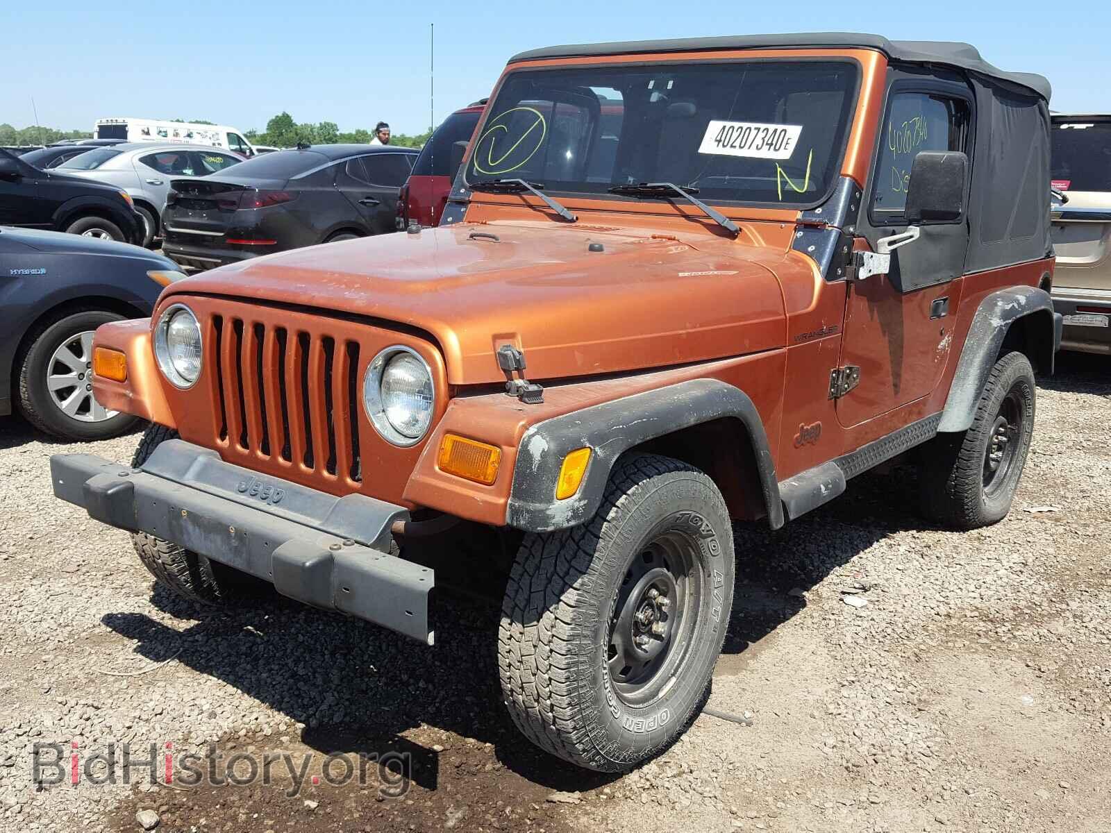 2000 JEEP WRANGLER - VIN: 1J4FA29P6YP798391 - Фото 2