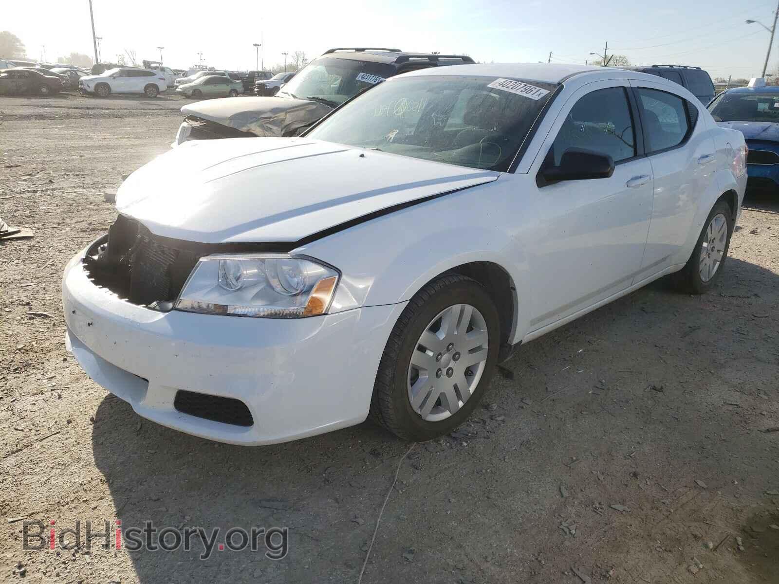 2014 DODGE AVENGER - VIN: 1C3CDZAG9EN232760 - Фото 2
