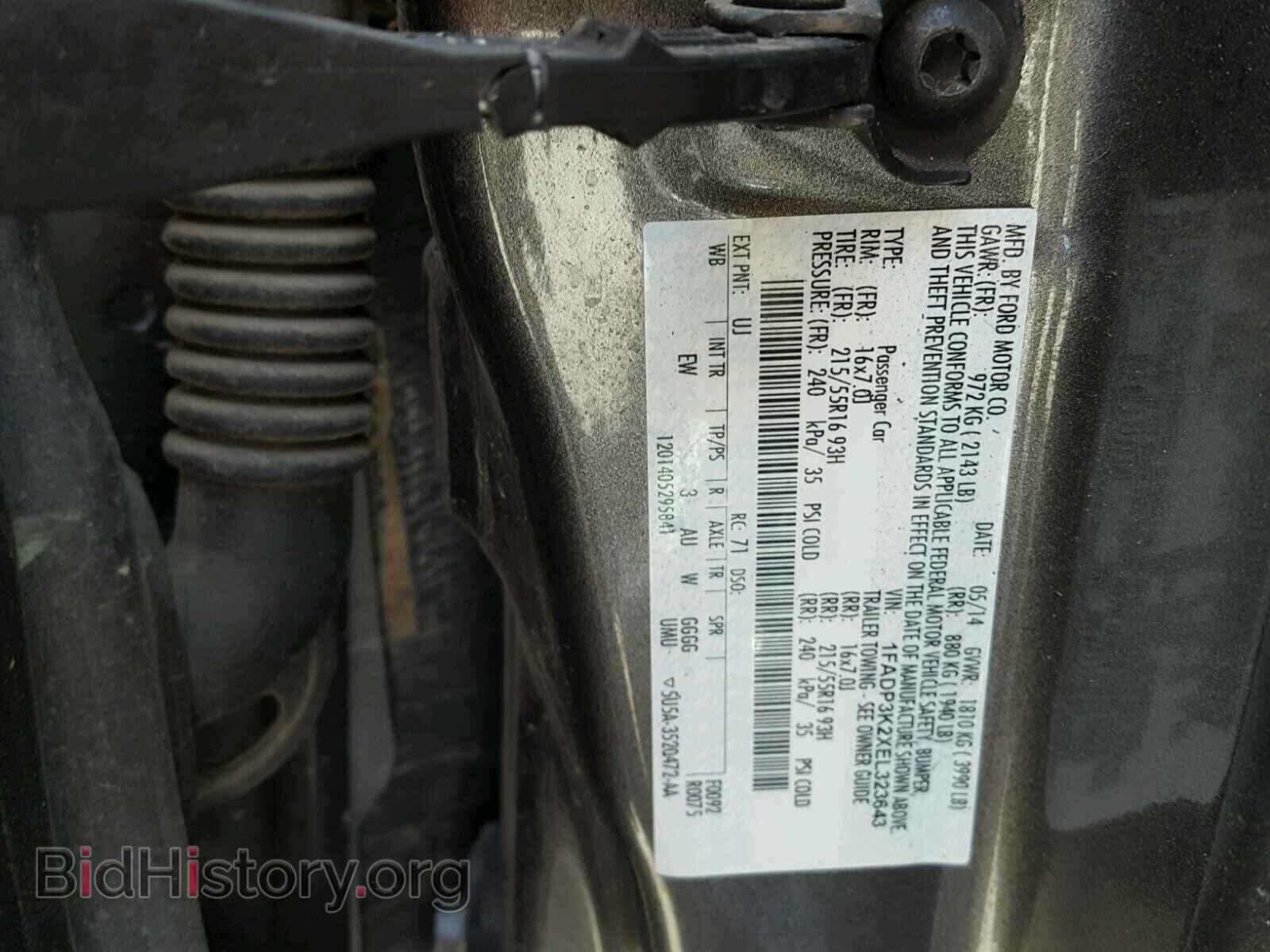 2014 FORD FOCUS - VIN: 1FADP3K2XEL323643 - Photo 10