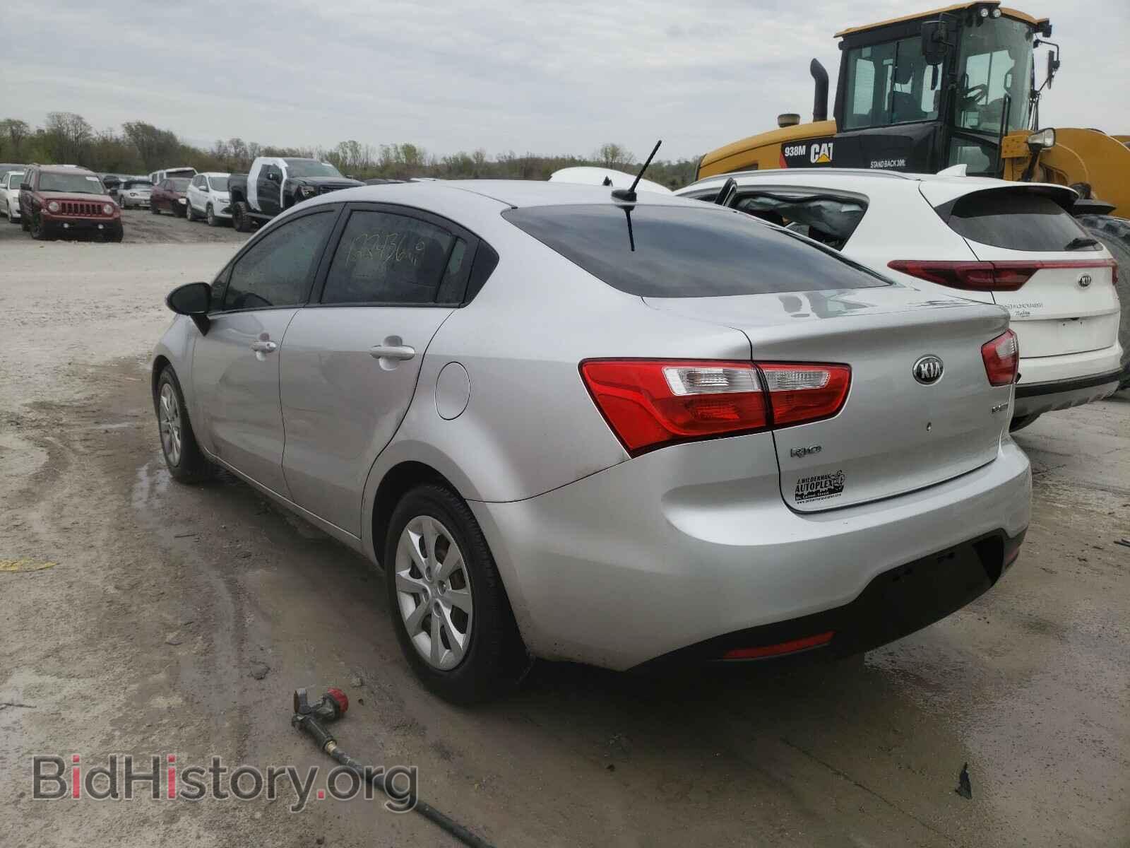 2013 KIA RIO - VIN: KNADN4A39D6134718 - Фото 3