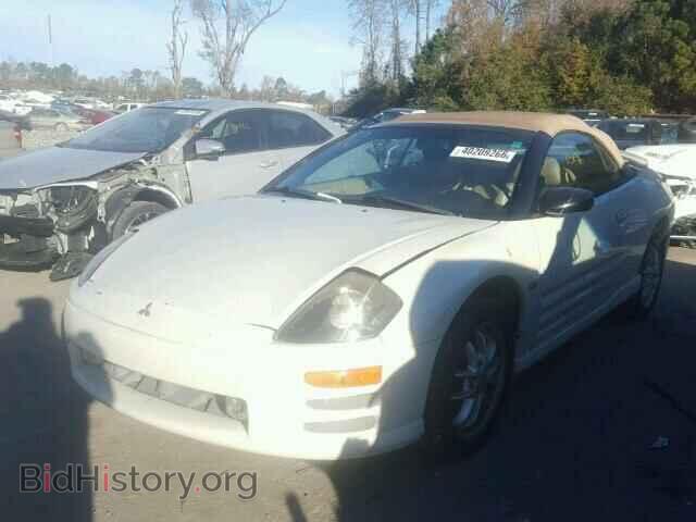 2001 MITSUBISHI ECLIPSE - VIN: 4A3AE85H01E216175 - Фото 2