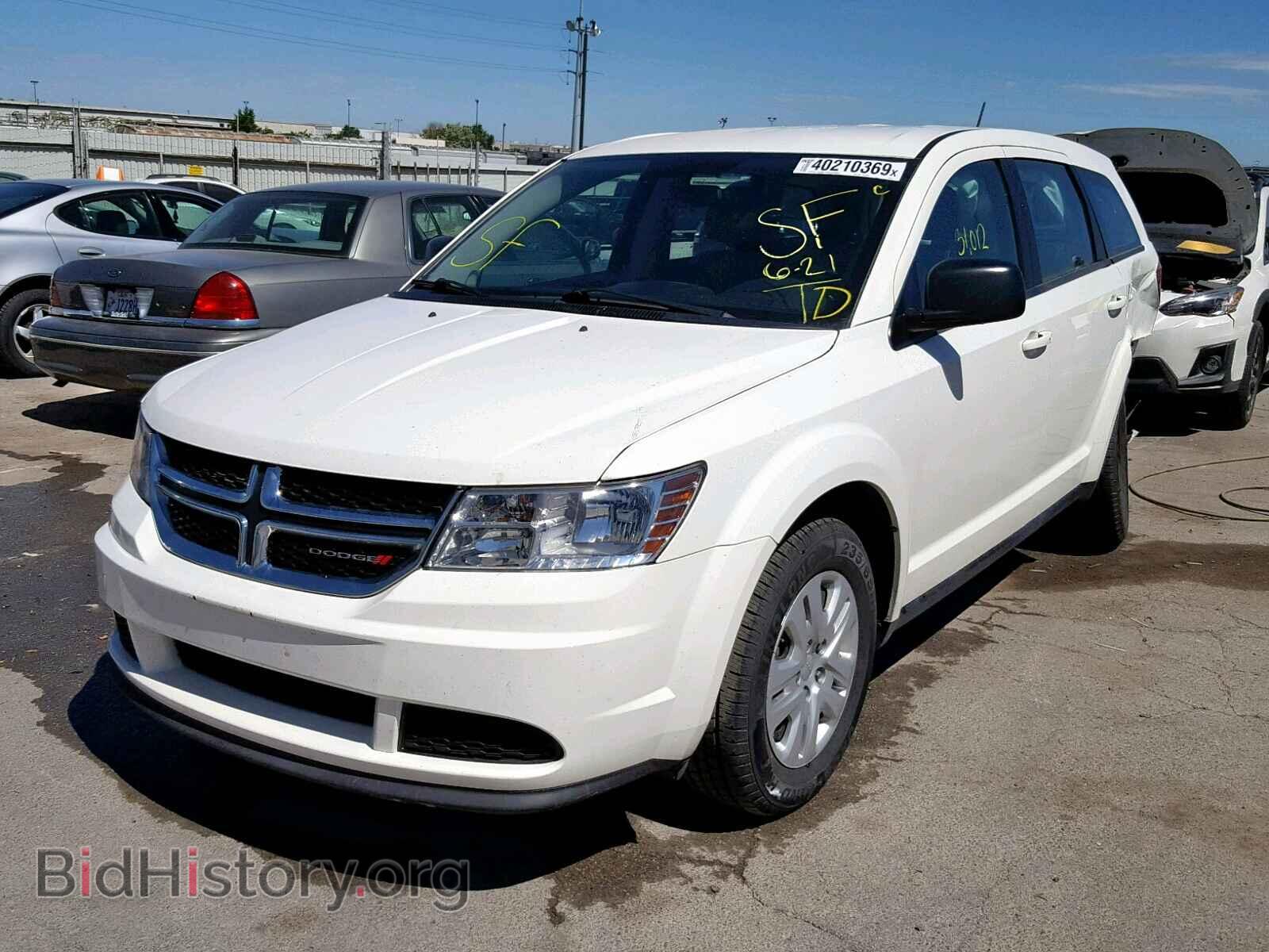 2014 DODGE JOURNEY SE - VIN: 3C4PDCABXET280153 - Фото 2