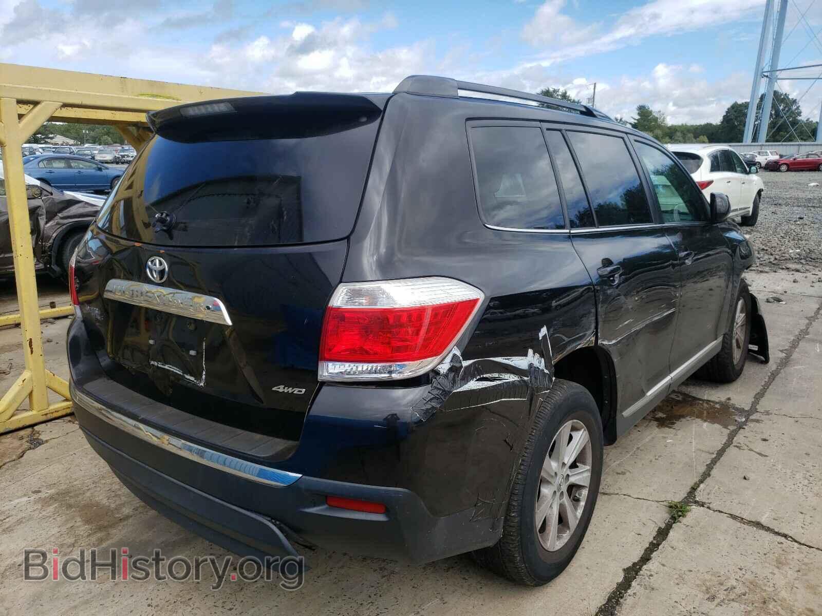 2013 TOYOTA HIGHLANDER - VIN: 5TDBK3EH7DS239003 - Фото 4