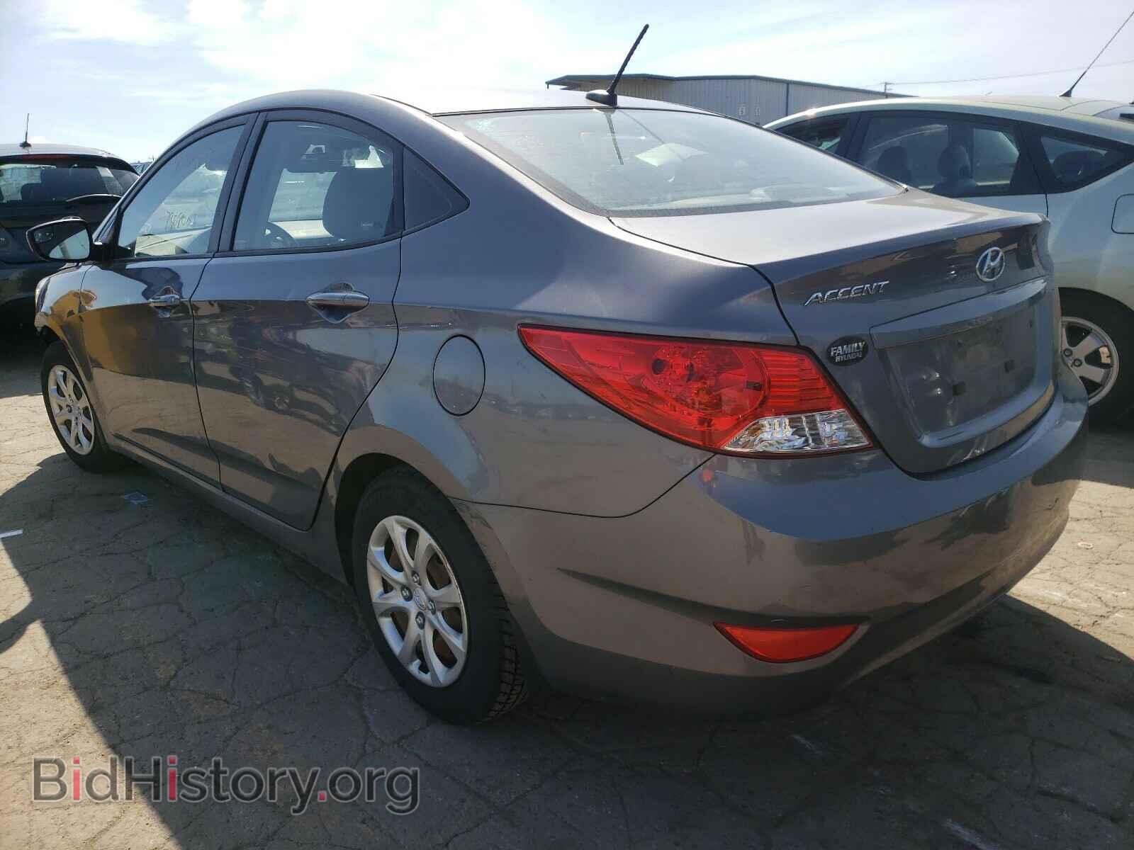2014 HYUNDAI ACCENT - VIN: KMHCT4AE3EU754656 - Фото 3
