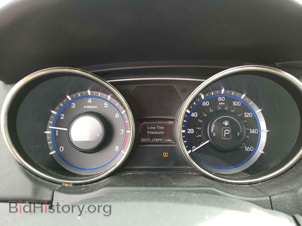 2012 HYUNDAI SONATA - VIN: 5NPEC4AB4CH428245 - Фото 9