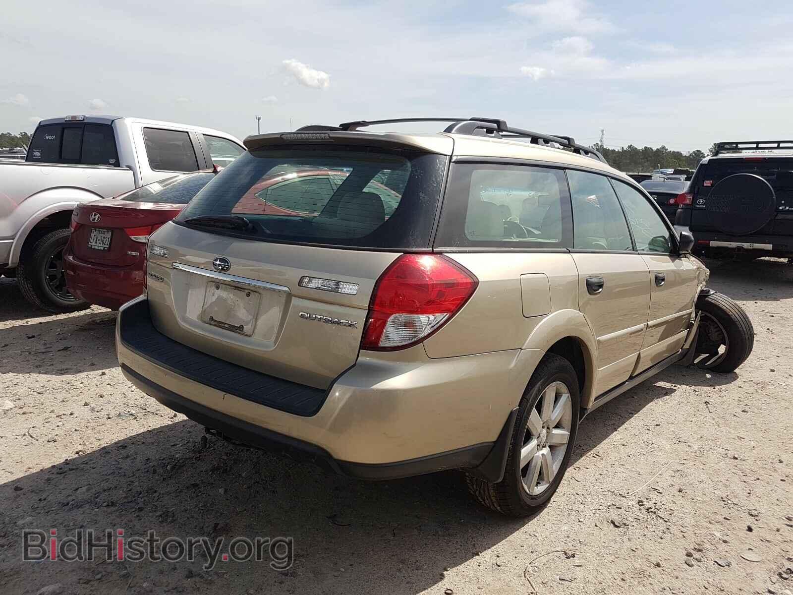 2008 SUBARU OUTBACK - VIN: 4S4BP61C387345683 - Фото 4