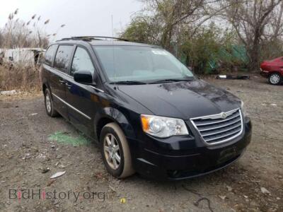2010 Chrysler MINIVAN Town & COU, черный — VIN 2A4RR5D19AR432455, Copart