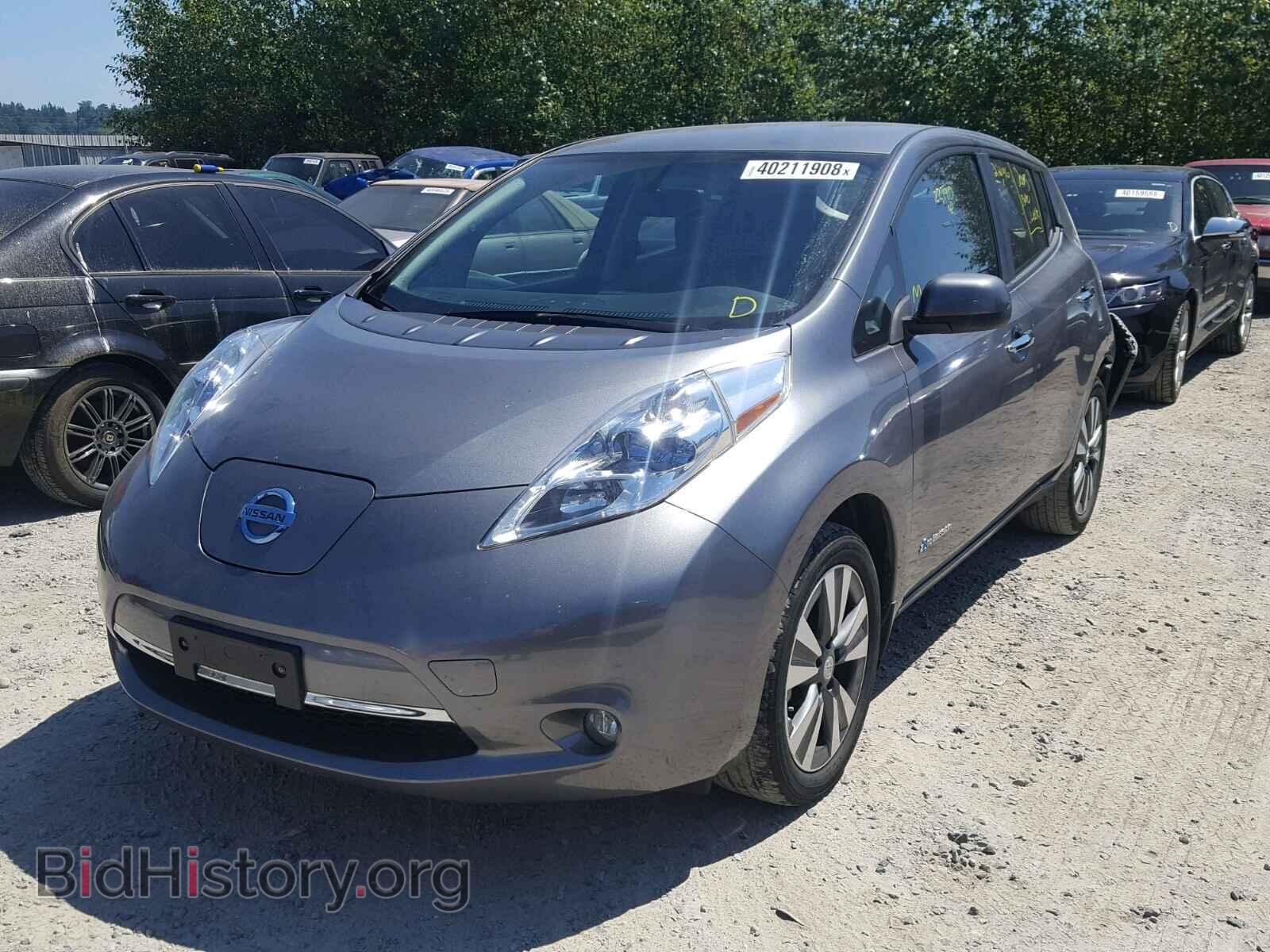 2015 NISSAN LEAF - VIN: 1N4AZ0CP6FC304031 - Фото 2