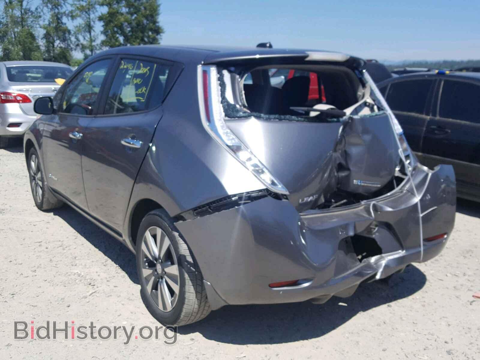 2015 NISSAN LEAF - VIN: 1N4AZ0CP6FC304031 - Фото 3