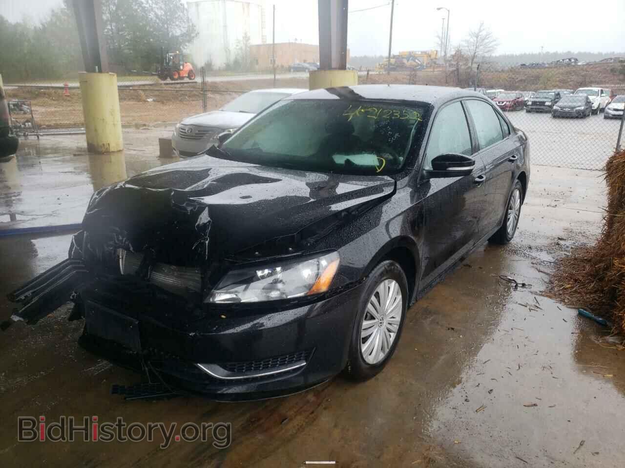 2015 VOLKSWAGEN PASSAT - VIN: 1VWAT7A37FC054400 - Фото 2
