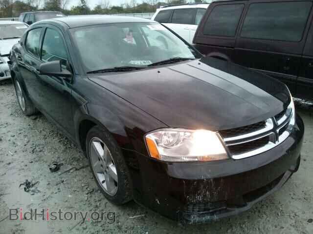 Фотография 1C3CDZABXCN322596 - DODGE AVENGER 2012