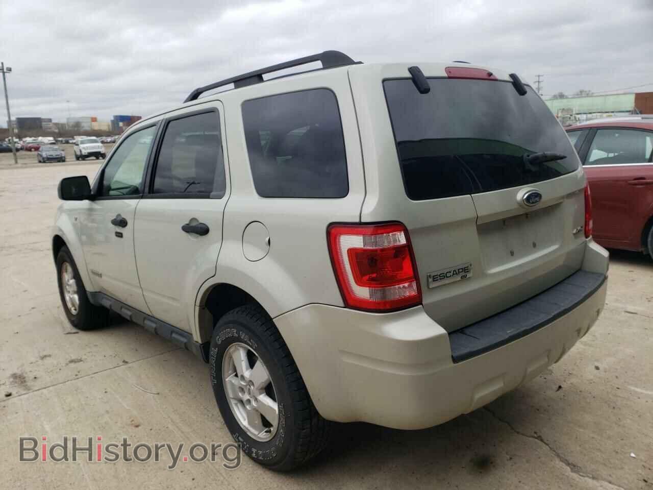 2008 FORD ESCAPE - VIN: 1FMCU93158KD06262 - Фото 3