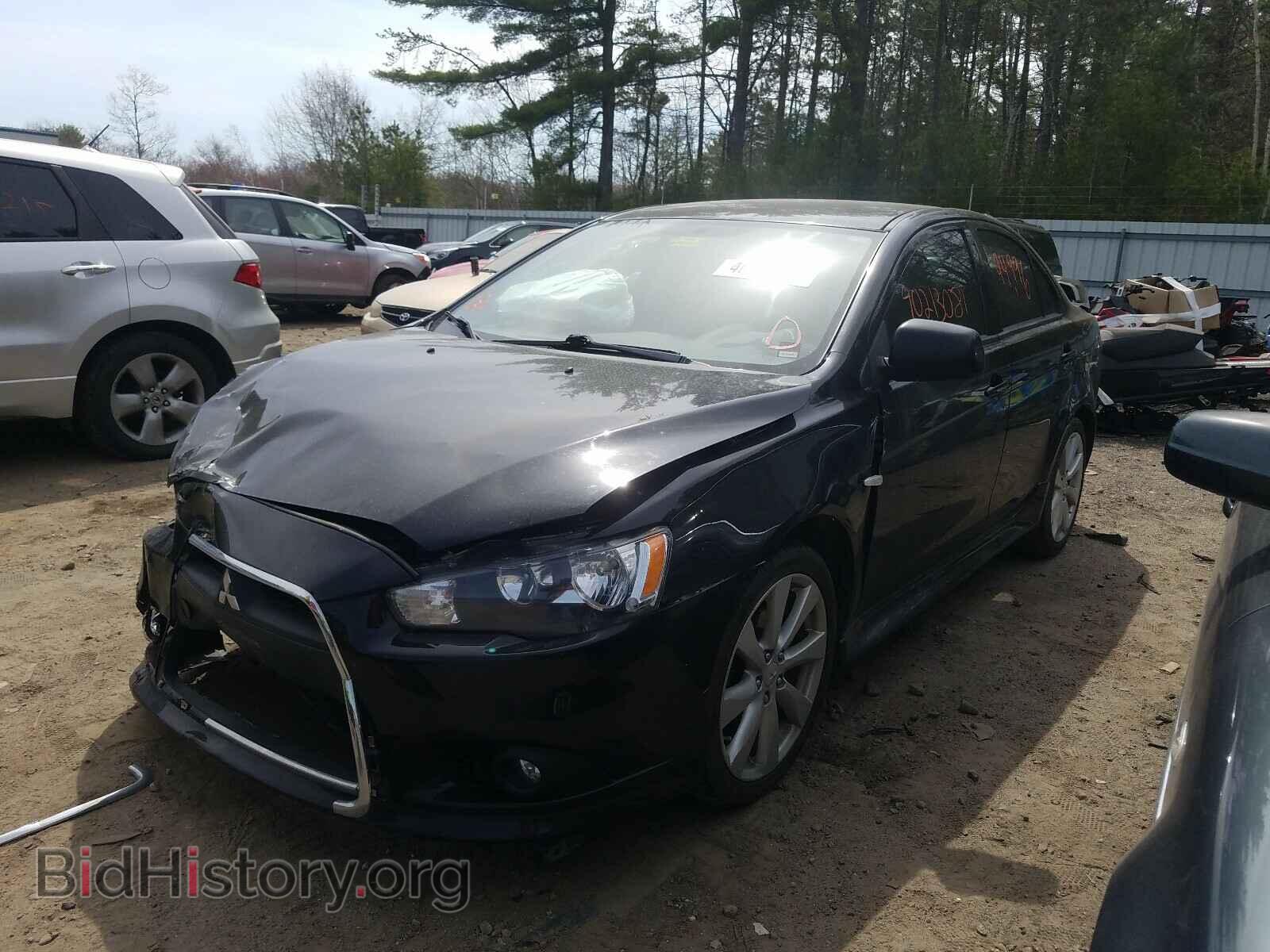 2014 MITSUBISHI LANCER - VIN: JA32U8FW0EU017581 - Фото 2