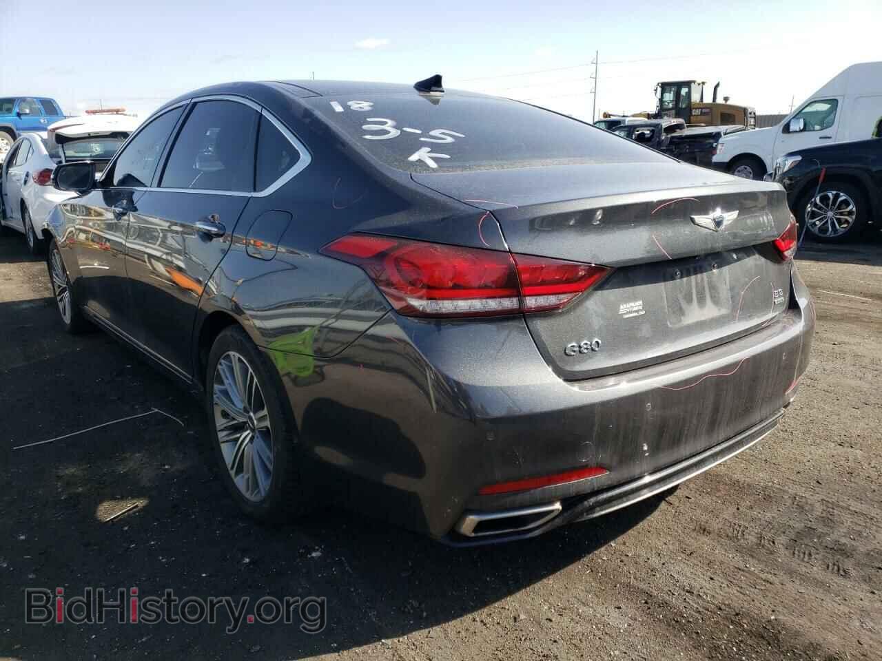 2018 GENESIS G80 - VIN: KMHGN4JE4JU229658 - Фото 3