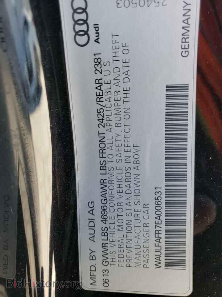 2014 AUDI A5 - VIN: WAULFAFR7EA006531 - Фото 12
