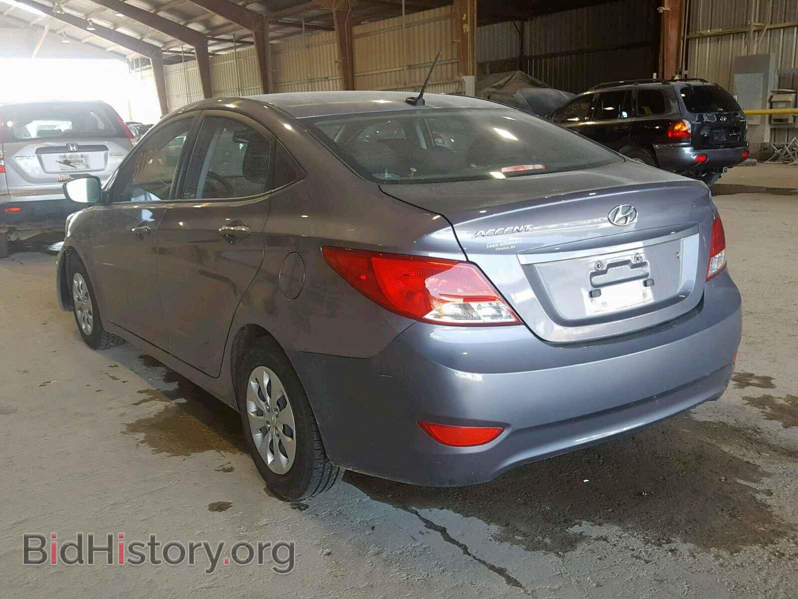 2016 HYUNDAI ACCENT - VIN: KMHCT4AE1GU990807 - Фото 3